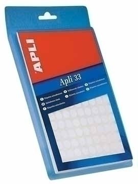 EAN 8410782018537 - APLI Labels A5 Print&Write 19 x 19mm etiqueta autoadhesiva Blanco 1190 pieza(s) imagen 1
