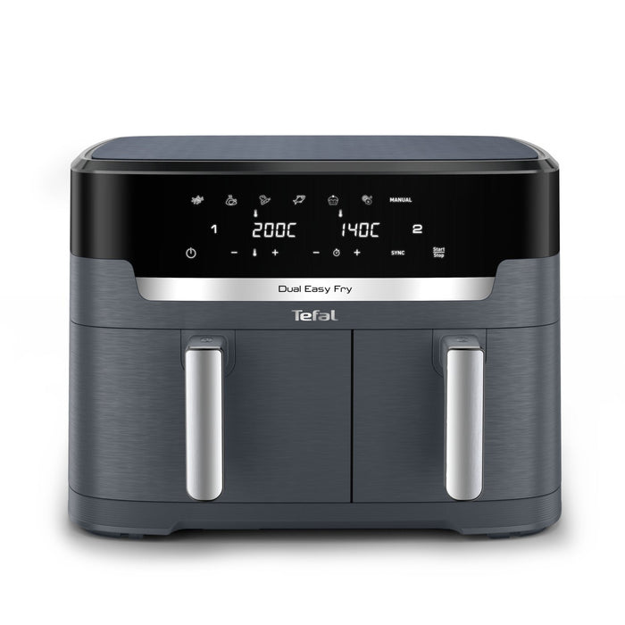 Tefal Ey 942 B Dual Easy Fry Xxl Heissluftfritteuse Pepper