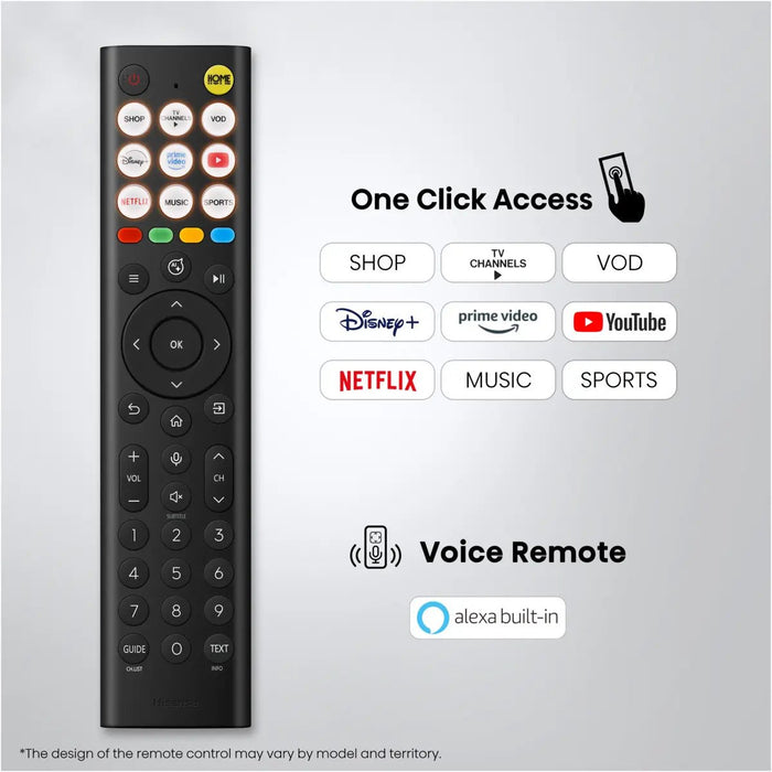 EAN 6942351430102 - Hisense 43A6S 109,2 cm (43") 4K Ultra HD Smart TV Wifi Negro imagen 10