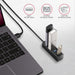 EAN 8595247906212 - Axagon HUE-M1AL hub de interfaz USB 3.2 Gen 1 (3.1 Gen 1) Type-A 5000 Mbit/s Negro imagen 4