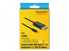 EAN 4043619837106 - DeLOCK 83710 adaptador de cable de vídeo 2 m USB Tipo C DisplayPort Negro imagen 2