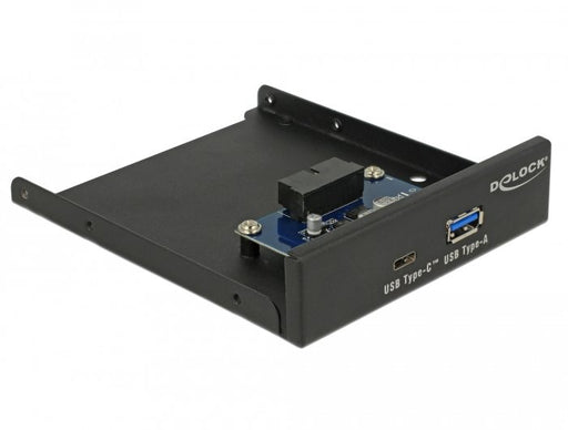 EAN 4043619639625 - DeLOCK 63962 panel bahía disco duro 8,89 cm (3.5") E / S de los puertos del panel Negro imagen 1