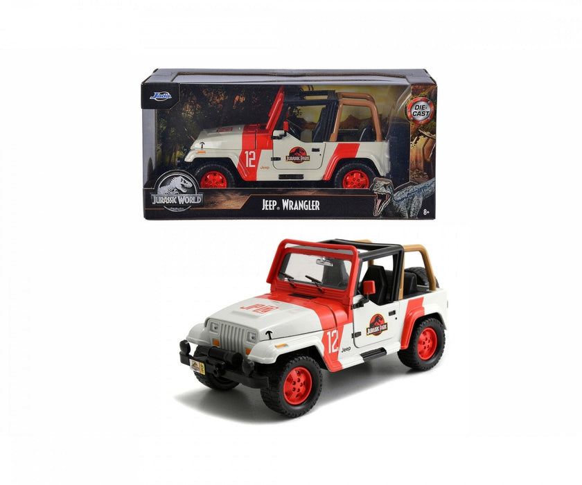 Coche Jeep Wrangler Jurassic Park 1/24