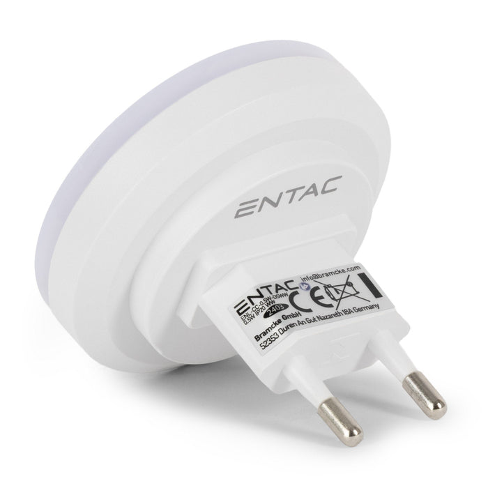 Entac Nachtlicht 0.5w Kreis Ww Blanco Dämmerungssensor