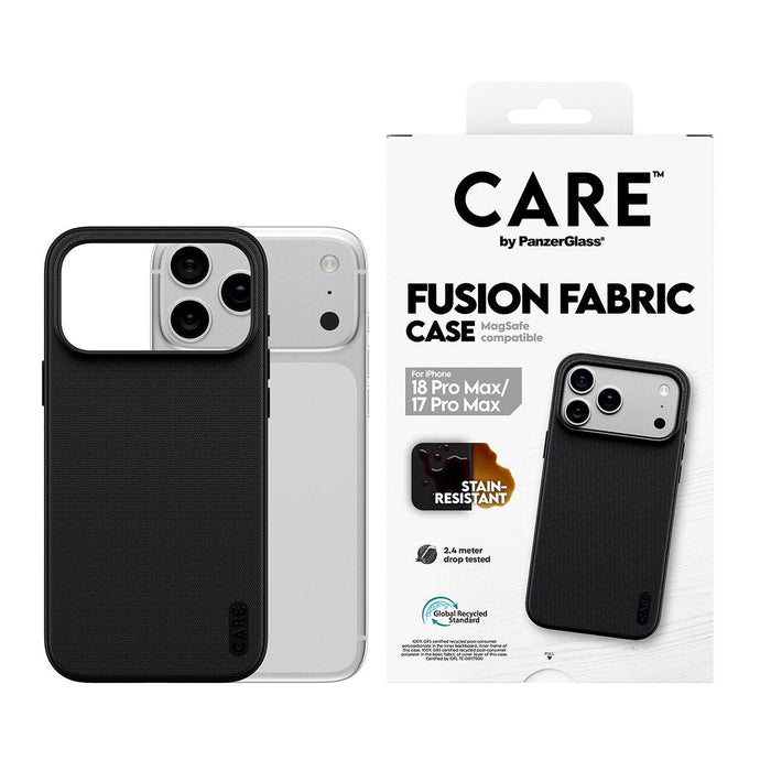 Panzerglass Care Fusion Fabric Case Negro Magsafe Iphone 18 Pro Max/ 17 Pro Max