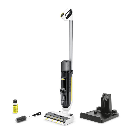 EAN 4066529148155 - Kärcher FCV 3 vloerreiniger Aspiradora escoba 2 en 1 Batería Seca y húmeda HEPA Sin bolsa 160 W Blanco imagen 1