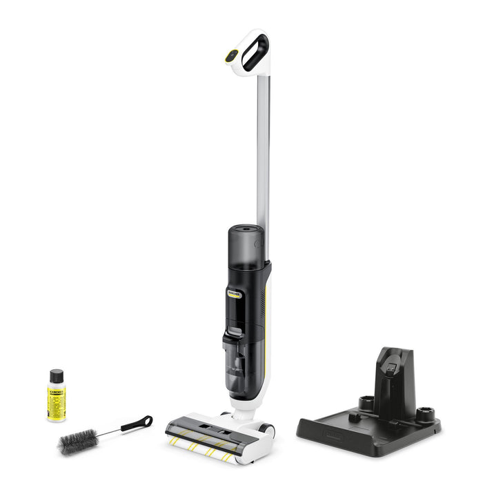 EAN 4066529148155 - Kärcher FCV 3 vloerreiniger Aspiradora escoba 2 en 1 Batería Seca y húmeda HEPA Sin bolsa 160 W Blanco imagen 1