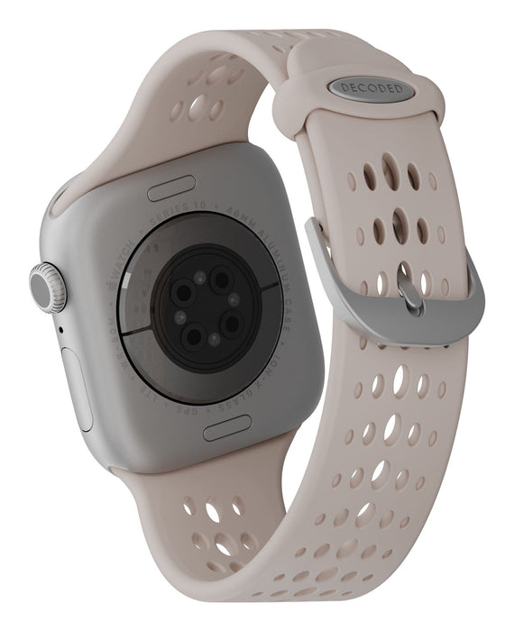 Decoded Silicone Ares O Strap For Apple Watch 40/42mm Clay