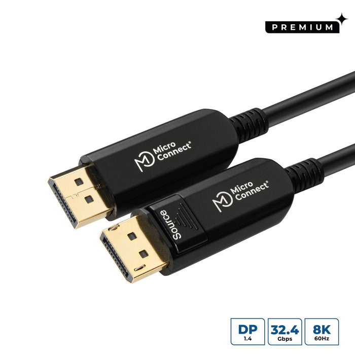 EAN 5706998942012 - Microconnect DP-MMG-1000V1.4OP cable DisplayPort 10 m Negro imagen 1
