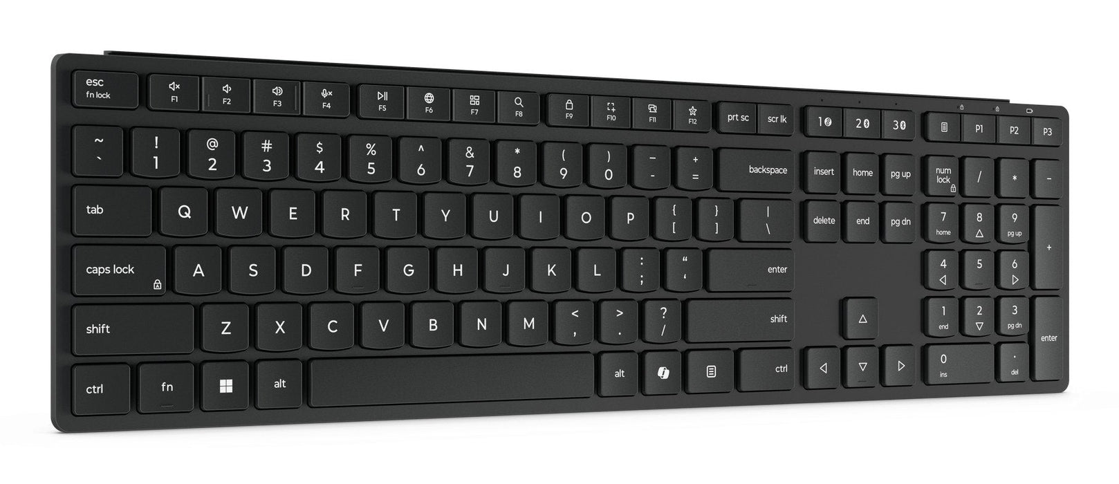 Lenovo Wireless Multi-Mode Pro Keyboard 6000-Us Euro