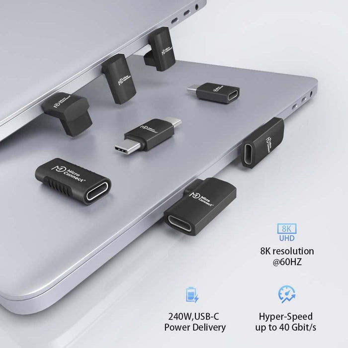 EAN 5715328135741 - Microconnect MC-USB4AG-L cable USB USB4 Gen 3x2 0 m USB C Aluminio imagen 2