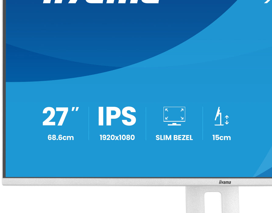Monitor  Iiyama  27" Xb2797hsu-W1 16:9 Hdmi+Dp+2xusb-C Ips
