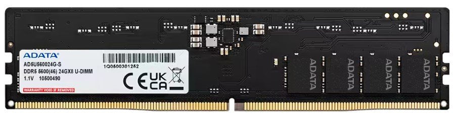 Memoria Adata 24 Gb Ddr5-5600 (Ad5u560024g-S) Ad5u560024g-S