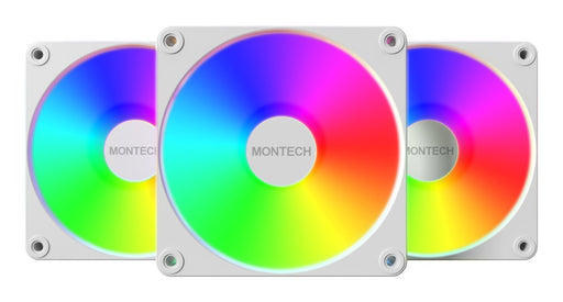 EAN 4710562749977 - Montech GF120R V2 ARGB Carcasa del ordenador Módulo de ventilador 12 cm Blanco 3 pieza(s) imagen 1