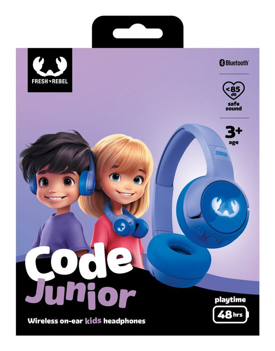 EAN 8720249809630 - Fresh 'n Rebel Code Junior Auriculares Inalámbrico Diadema Llamadas/Música USB Tipo C Bluetooth Azul, Lil imagen 12