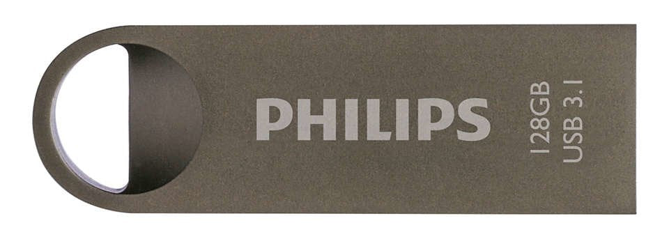 EAN 8719274667445 - Philips Moon Edition 3.1 unidad flash USB 128 GB USB tipo A 3.2 Gen 1 (3.1 Gen 1) Gris imagen 1