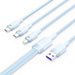 EAN 6922794709829 - Vention CTRLG cable USB USB 2.0 1,5 m USB A USB C/Micro-USB B/Lightning 0,48 Gbit/s 120 W Azul imagen 1