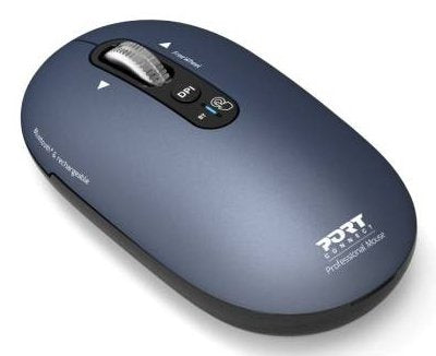 Port Designs Professional Bluetooth Mouse Built-In Usb-C Rechargeable Battery Up To 1 Month Autonomy Freewheel Technology