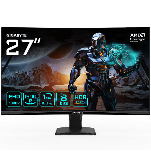 EAN 4719331854317 - GIGABYTE GS27FC pantalla para PC 68,6 cm (27") 1920 x 1080 Pixeles Full HD LED Negro imagen 1