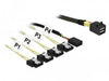 EAN 4043619857326 - DeLOCK 85732 cable Serial Attached SCSI (SAS) 1 m Negro, Verde imagen 1