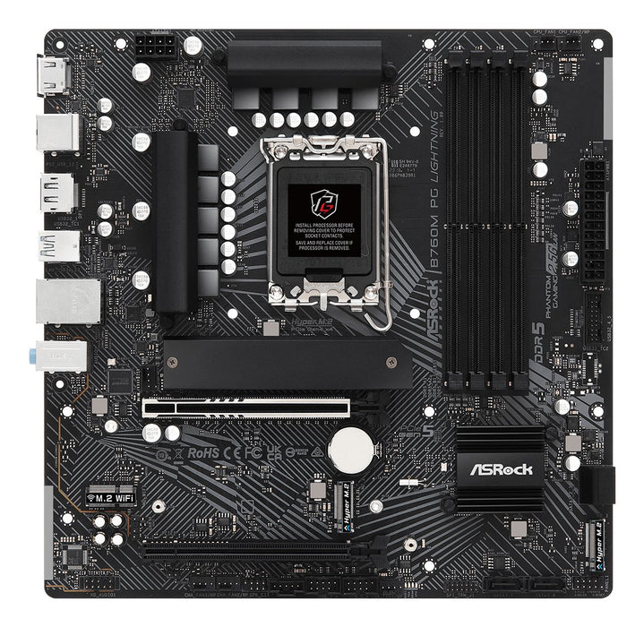 EAN 4710483943379 - Asrock B760M PG Lightning Intel B760 LGA 1700 micro ATX imagen 2