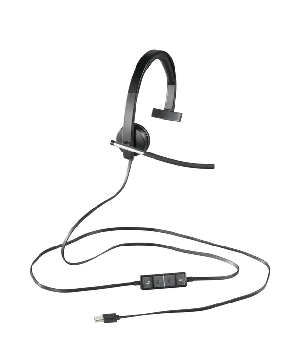 EAN 5099206041189 - Logitech 981-000514 auricular y casco Auriculares Alámbrico Diadema Oficina/Centro de llamadas USB tipo A imagen 2