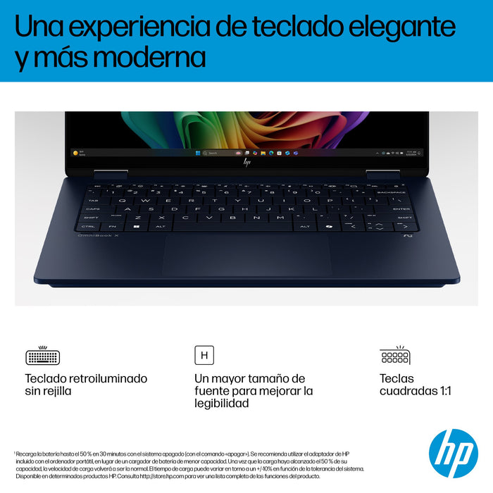EAN 199251190063 - HP OmniBook X FlipNGAI 14-fm0011ns Copilot+ PC Intel Core Ultra 7 258V Híbrido (2-en-1) 35,6 cm (14") Pant imagen 9