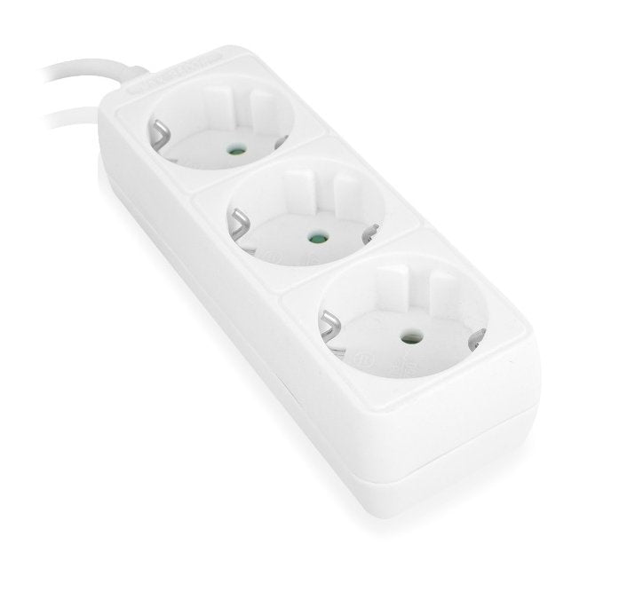 EAN 8054392612367 - Ewent EW3958 base múltiple 1,5 m 3 salidas AC Interior Blanco imagen 3