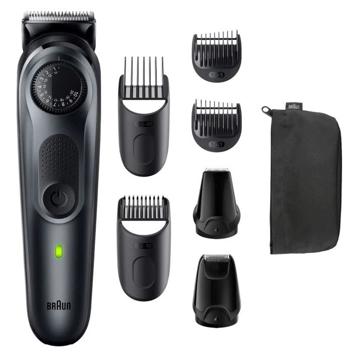 Cortapelos Braun Braun Beardtrimmer Bt5450 Para Barba Gris Oscuro Bt5450