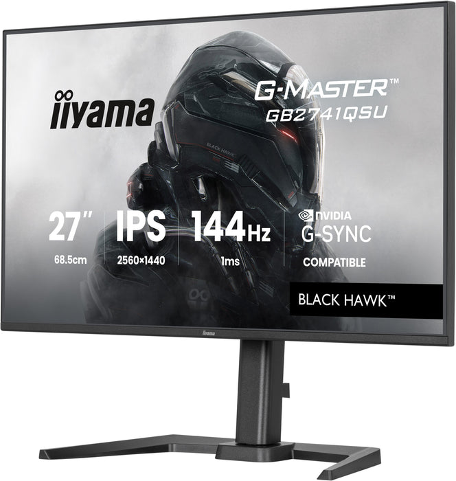 EAN 4948570127450 - iiyama G-MASTER GB2741QSU-B1 pantalla para PC 68,6 cm (27") 2560 x 1440 Pixeles 4K Ultra HD LED Negro imagen 3
