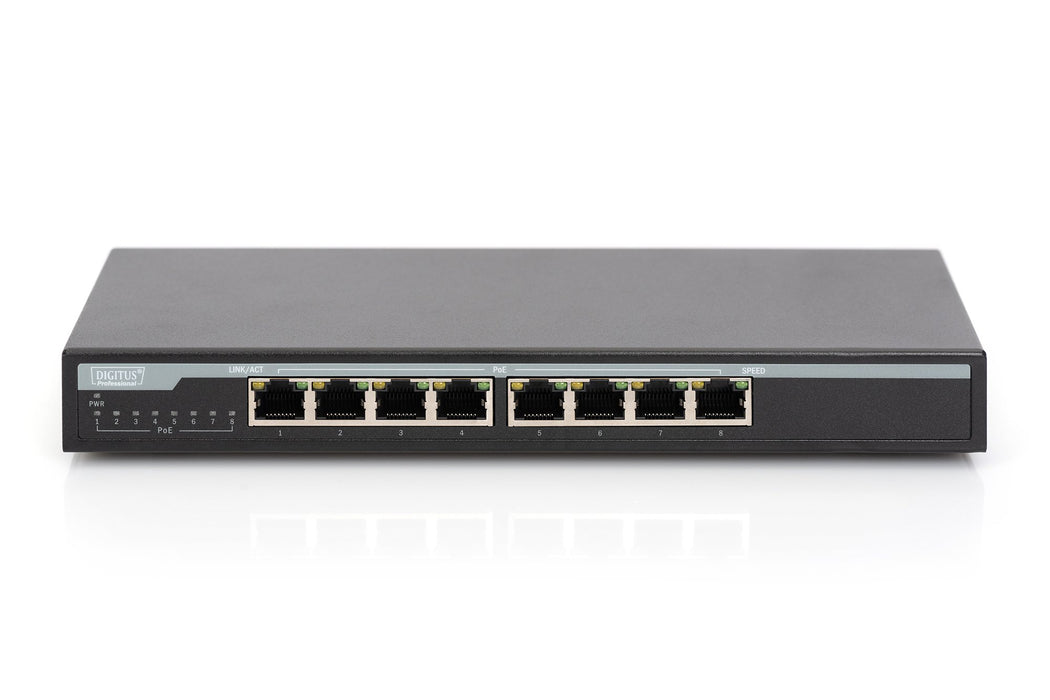 EAN 4016032390596 - Digitus DN-95340 switch No administrado Gigabit Ethernet (10/100/1000) Energía sobre Ethernet (PoE) Negro imagen 3