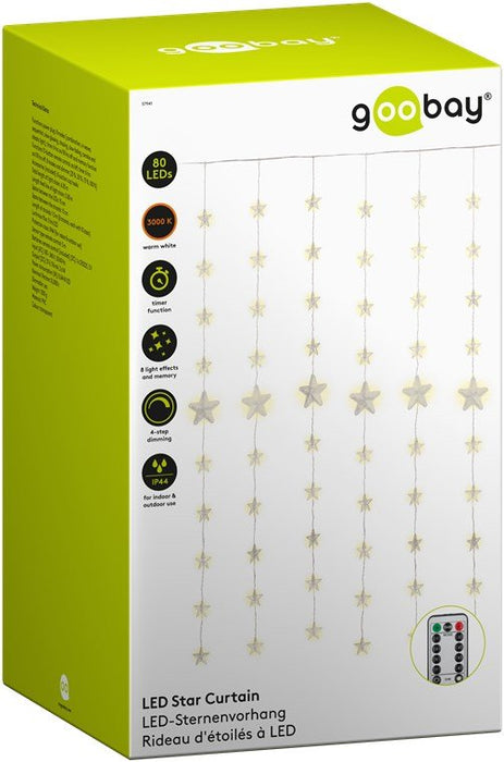 EAN 4040849579417 - Goobay 57941 iluminación decorativa Fairy lights 80 bombilla(s) LED imagen 9