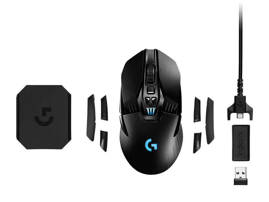 EAN 5099206083943 - Logitech G 910-005673 ratón Juego Ambidextro RF inalámbrico Óptico 25600 DPI imagen 8