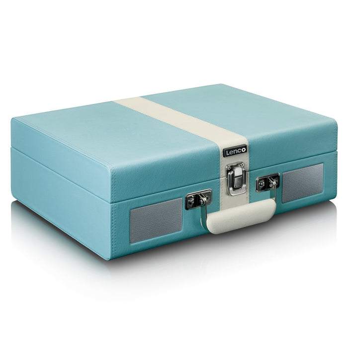 EAN 8711902044895 - Lenco TT-110 Tocadiscos de tracción por correa Azul, Blanco Semiautomático imagen 5