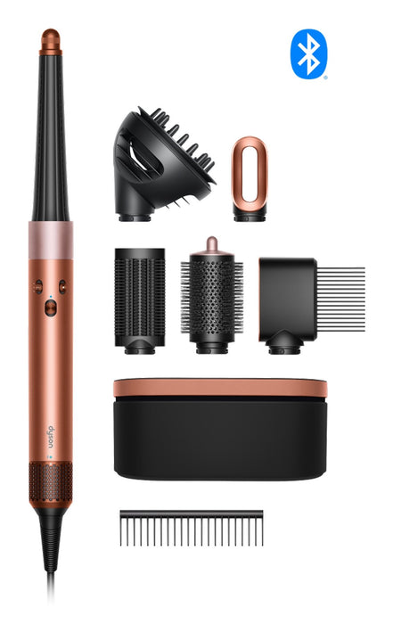 EAN 5025155119822 - Dyson Airwrap ID Curly + Coily Herramienta de peinado con múltiples accesorios Caliente Negro, Oro rosa imagen 1