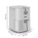 EAN 3045387290955 - Tefal Easy Fry Essential EY130A Sencillo 3,5 L Independiente 1030 W Freidora de aire caliente Blanco imagen 8