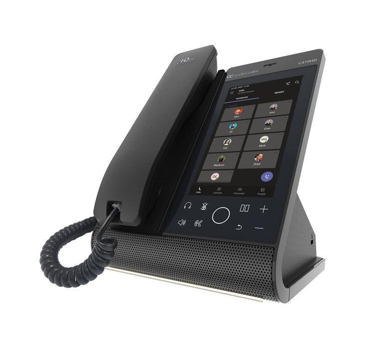 Audiocodes Teams C470hd Total Touch Ip-Phone Poe Gbe With Integrated Bt And Dual Band Wifi