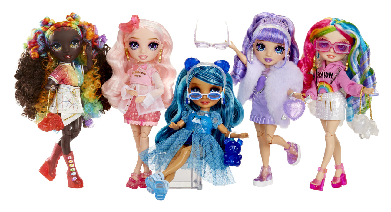 EAN 0035051121404 - Rainbow High Creative Crystals Fashion Doll- Violet imagen 19