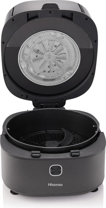 EAN 3838782818547 - Hisense HAF1350DR Sencillo 6,7 L Independiente 1350 W Freidora de aire caliente Negro imagen 3