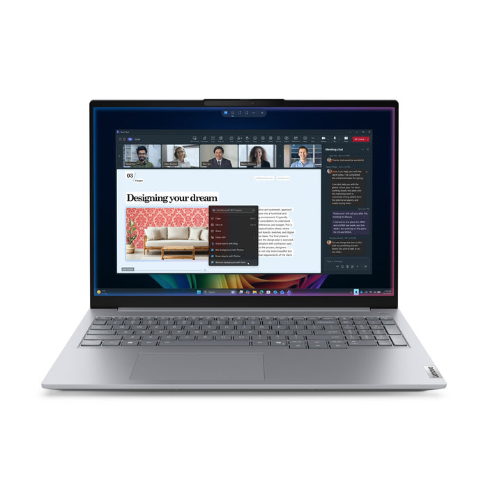 EAN 0199274751135 - Lenovo ThinkBook 16 G9 IPL Copilot+ PC Intel Core Ultra 5 325 Portátil 40,6 cm (16") WUXGA 32 GB DDR5-SDR imagen 1