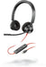 EAN 17229167674 - Poly 3320 Auriculares Alámbrico Diadema Llamadas/Música USB Tipo C Negro imagen 1
