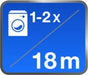 EAN 4006501815101 - Leifheit Pegasus 180 Plus Tendedero de suelo Azul, Plata imagen 8