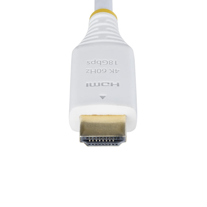 EAN 0065030911665 - StarTech.com HDMI2-CABLE-4K60-6FW cable HDMI 1,8 m HDMI tipo A (Estándar) Blanco imagen 5