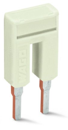 Wago 2002-402 Brcker,2-Fach,Isoliert,Lichtgrau