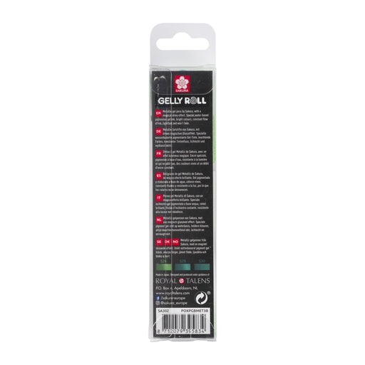 EAN 8712079395742 - Sakura Gelly Roll Bolígrafo de gel con tapa Negro, Blanco 3 pieza(s) imagen 2