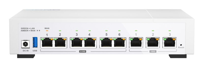 EAN 4713213519950 - QNAP QHora-322 router 2.5 Gigabit Ethernet, 10 Gigabit Ethernet Blanco imagen 6