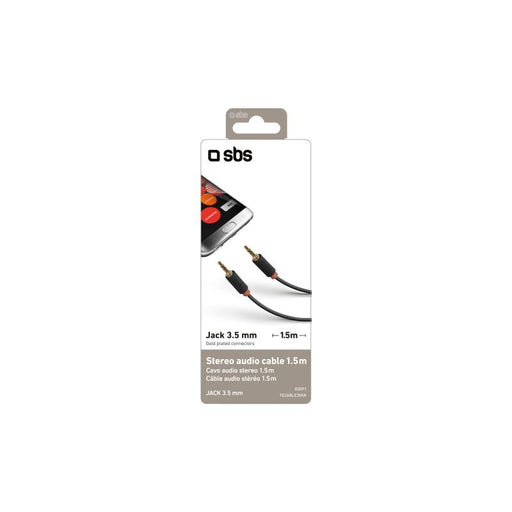 EAN 8018417203091 - SBS TECABLE35KR cable de audio 1,5 m 3,5mm Negro imagen 2