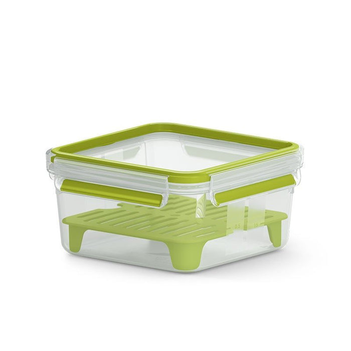 EAN 4009049529547 - EMSA CLIP & GO XL Táper 1,3 L Verde, Transparente 1 pieza(s) imagen 1