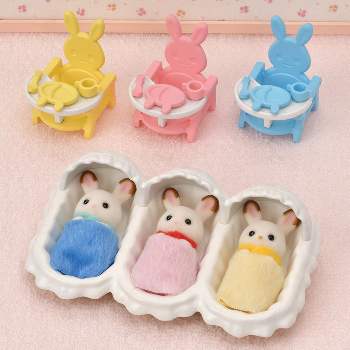 Epoch Sylvanian Families - Erstausstattung Para Drillinge L5532