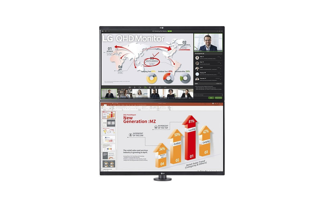 EAN 8806084049292 - LG 27QP88DP-BS pantalla para PC 68,6 cm (27") 2560 x 1440 Pixeles Quad HD LED Negro imagen 4
